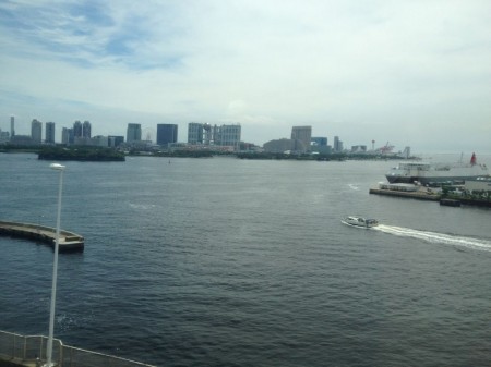 Fuji TV from Rainbow Bridge