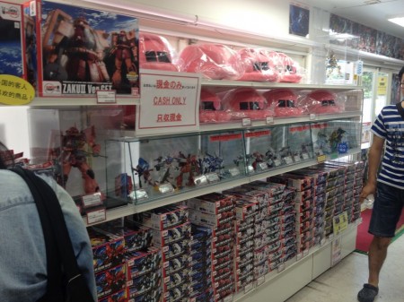 Gundam Front gift shop