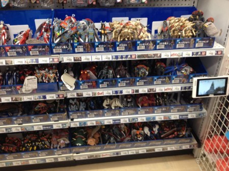 Ultraman toys at Odaiba Toys'R'Us